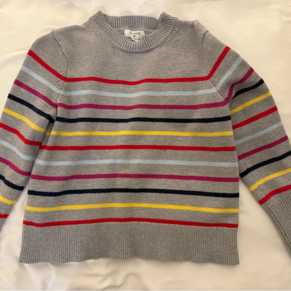 La Ligne Target Striped crewneck Sweater
